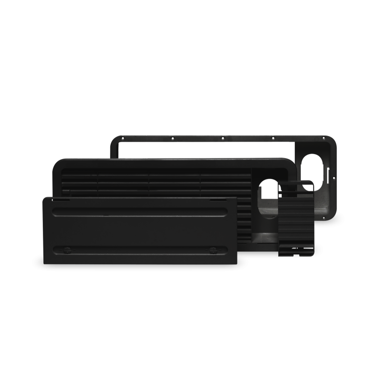 Dometic LS100 Top Black Vent Grills