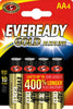 Eveready Gold AA Alkaline Batteries - 4 Pack
