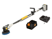 Talamex Twin Brush 18V Battery Brush Set Incl. Brush , 4Ah Battery &Amp; Charger
