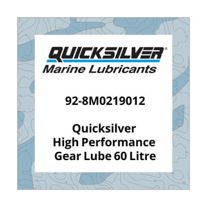 Quicksilver High Performance Gear Lube 60 Litre