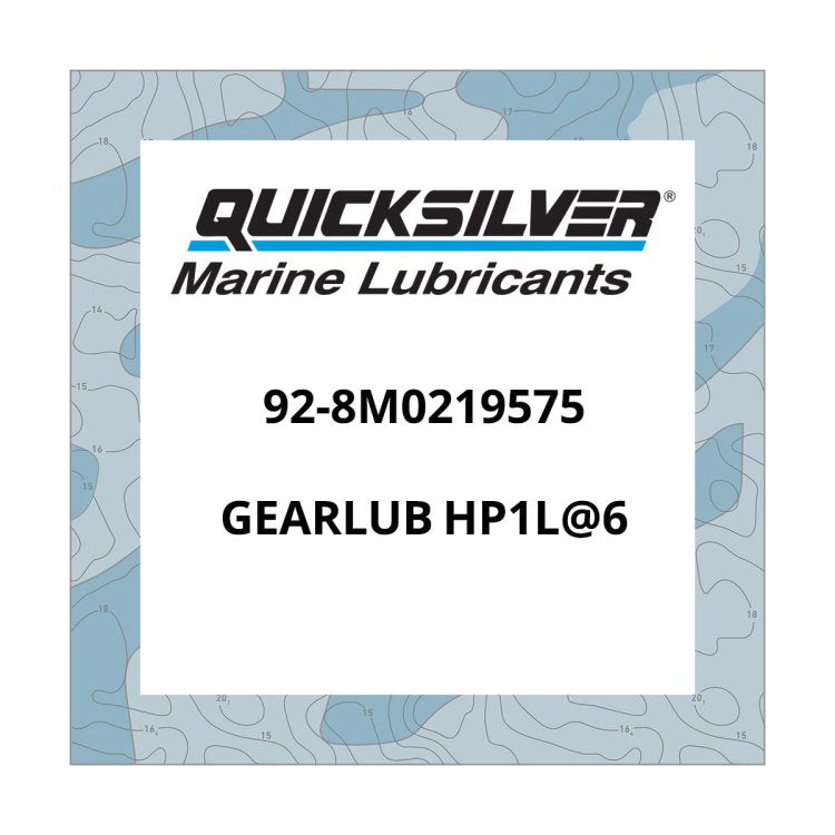 Quicksilver Gear Lubricant High Performance 1 L