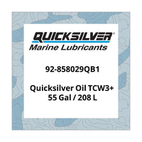 Quicksilver Oil TCW3+ 55Gal / 208 L