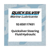 Quicksilver Steering Fluid Hydraulic