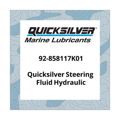 Quicksilver Steering Fluid Hydraulic