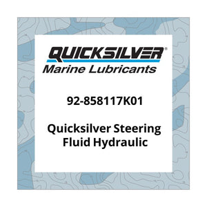 Quicksilver Steering Fluid Hydraulic