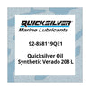 Quicksilver Oil Synthetic Verado 208 L