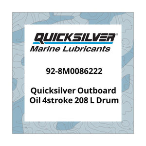 Quicksilver Outboard Oil 4stroke 208 L Drum