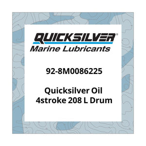 Quicksilver Oil 4stroke 208 L Drum