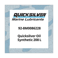 Quicksilver Oil Synthetic 208 L