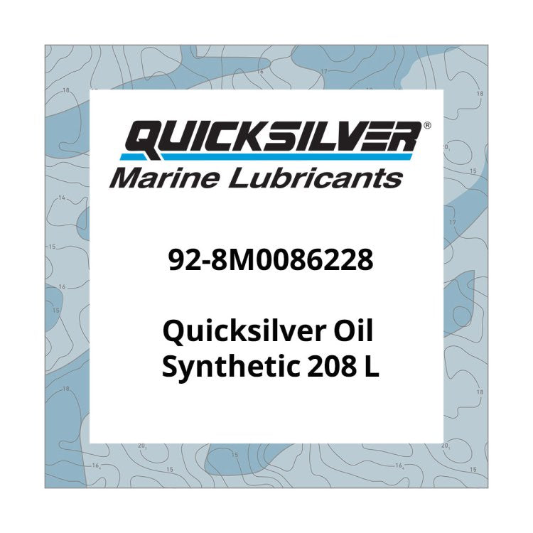 Quicksilver Oil Synthetic 208 L