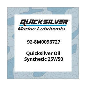 Quicksilver Oil Synthetic 25W50