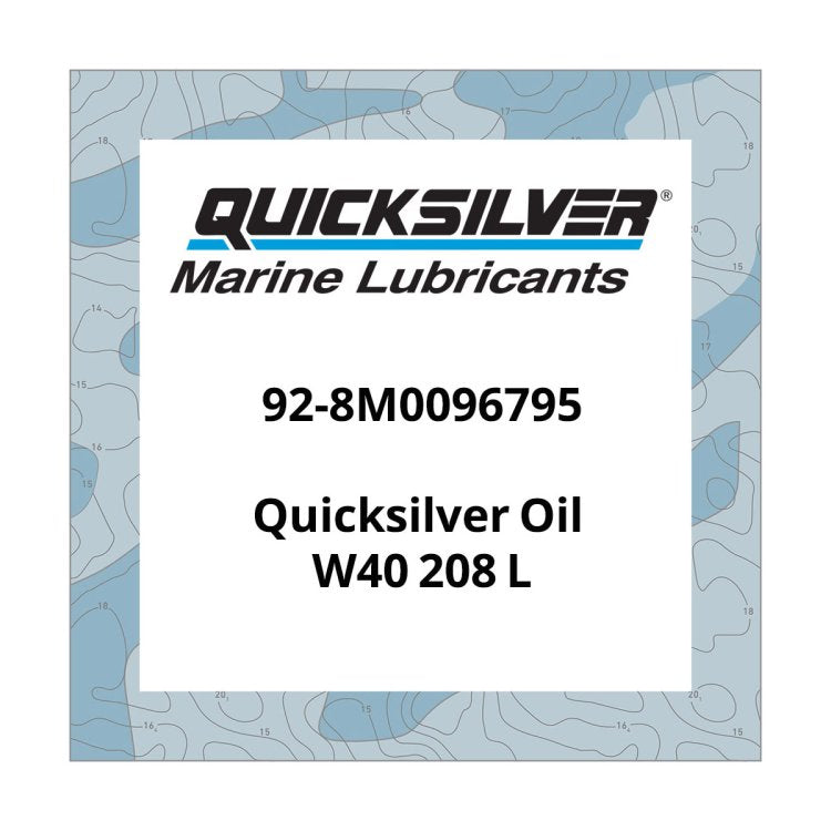 Quicksilver Oil W40 208 L