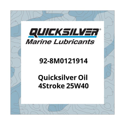 Quicksilver Oil 4Stroke 25W40