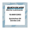 Quicksilver Oil 2stroke 2.5G