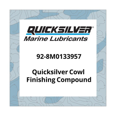 Quicksilver Cowl Finishing Compound