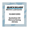 Quicksilver Oil Mercury Racing 2Stroke
