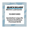 Quicksilver Long Life Coolant/Antifreeze Premixed 50/50