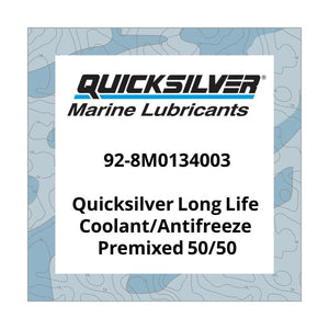 Quicksilver Long Life Coolant/Antifreeze Premixed 50/50
