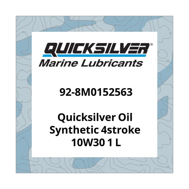 Quicksilver Oil Synthetic 4stroke 10W30 1 L