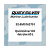 Quicksilver Oil 4stroke 60 L