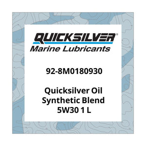 Quicksilver Oil Synthetic Blend 5W30 1 L