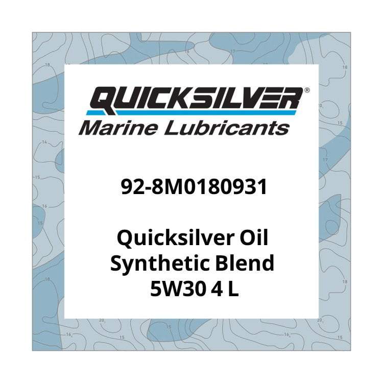 Quicksilver Oil Synthetic Blend 5W30 4 L
