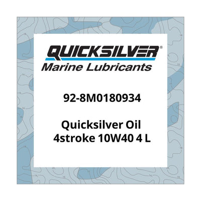 Quicksilver Oil 4stroke 10W40 4 L
