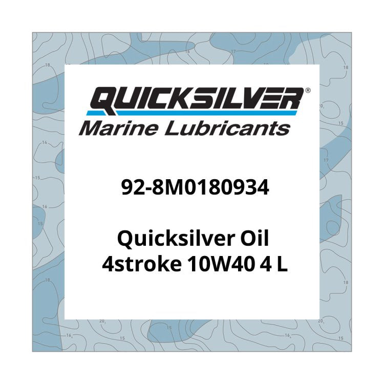Quicksilver Oil 4stroke 10W40 4 L