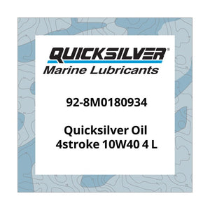 Quicksilver Oil 4stroke 10W40 4 L