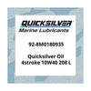 Quicksilver Oil 4stroke 10W40 208 L