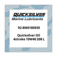 Quicksilver Oil 4stroke 10W40 208 L