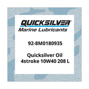 Quicksilver Oil 4stroke 10W40 208 L