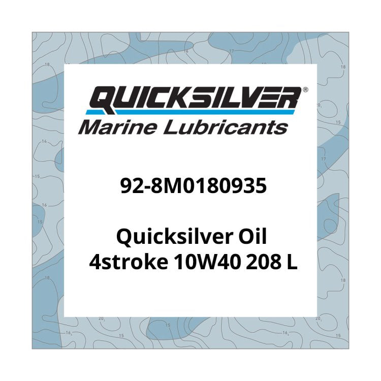 Quicksilver Oil 4stroke 10W40 208 L