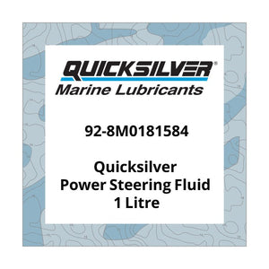 Quicksilver Power Steering Fluid 1 Litre