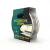 PSP Colour Stripe Double Stripe D1 21mm Silver 21mm x 50m