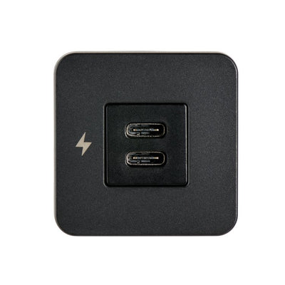 Scanstrut TILE USB-C Interior Charging Socket 12-24V - Black