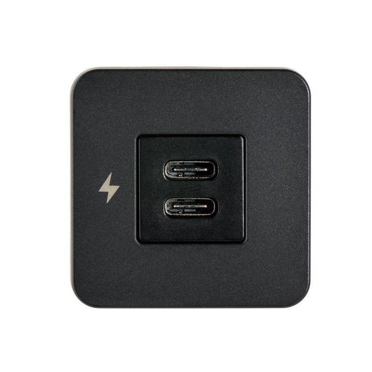 Scanstrut TILE USB-C Interior Charging Socket 12-24V - Black