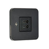 Scanstrut TILE USB-C Interior Charging Socket 12-24V - Black