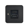 Scanstrut TILE USB-A/C Interior Charging Socket 12-24V - Black