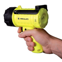 Osculati Extreme Plus Watertight LED Torch Florescent Yellow Case