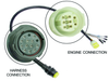 896541T05 HARNESS ASSEMBLY Adapter (5 Feet) 8 Pin Female To 14 Pin Female - Official Mercury Spares