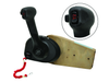 8M0011214 REMOTE CONTROL Pistol Grip, Trim, MerCruiser, Black - Official Mercury Spares