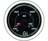 8M0052842 GAUGE COOLANT TEMPERATURE Black - Official Mercury Spares
