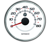 8M0052874 SPEEDO,80 MPH,WHT - Official Mercury Spares