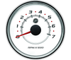 8M0052877 TACH,7K PRM,WHITE - Official Mercury Spares