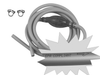 8M0061887 FUEL LINE ASSEMBLY 12 ft (Quicksilver) - Official Mercury Spares