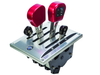 8M0092088 ZERO EFFORT CONTROL-DTS 1S (Black Knob) 2T (Red Knob) -1S (Black Knob)  (Port Mount) - Official Mercury Spares