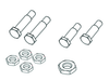8M0099104 HARDWARE KIT Coupler and Tierod - Official Mercury Spares