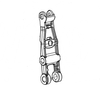 8M0220009 BRACKET Tilt - Official Mercury Spares