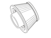 8M6004711 AIR FILTER - Official Mercury Spares